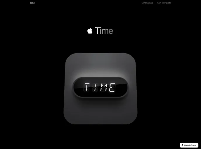 TimeOS screenshot