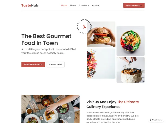 TasteHub screenshot