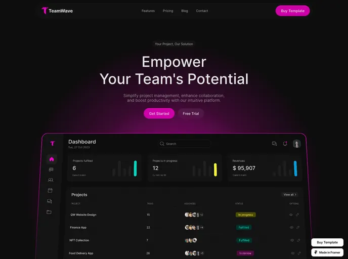 TeamWave screenshot