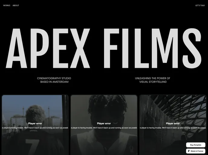 Apex Films screenshot