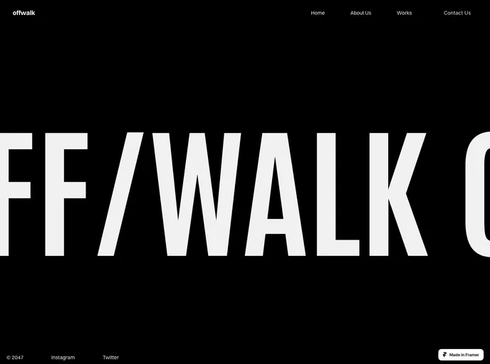 OffWalk screenshot