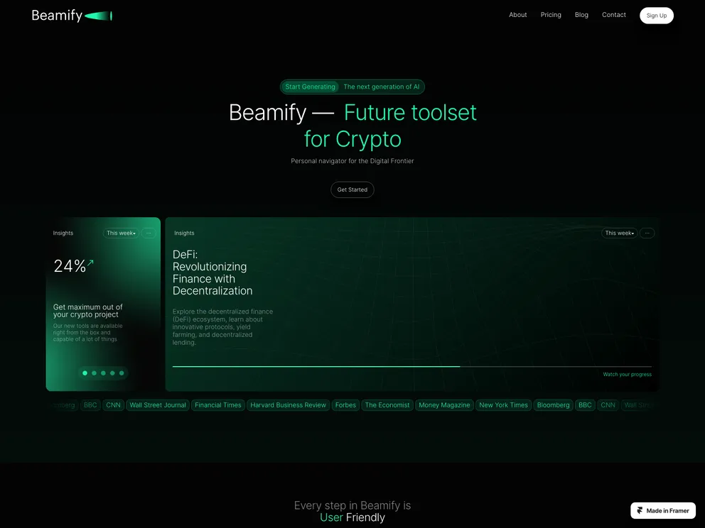 Beamify screenshot