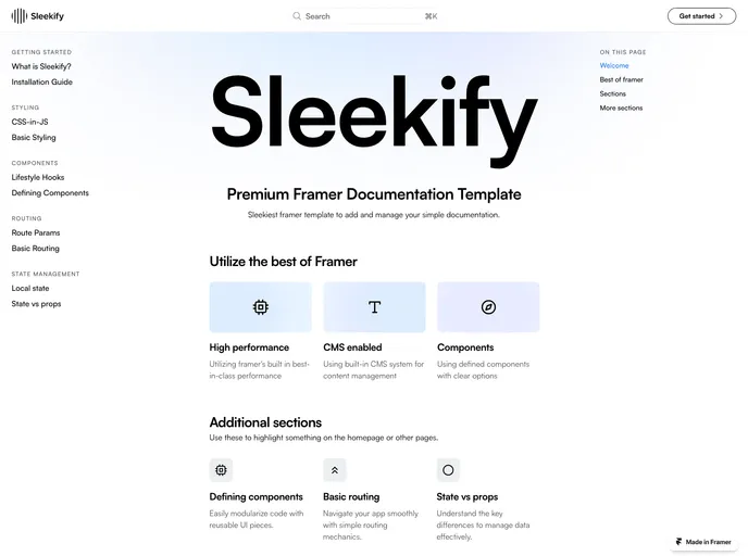 Sleekify screenshot