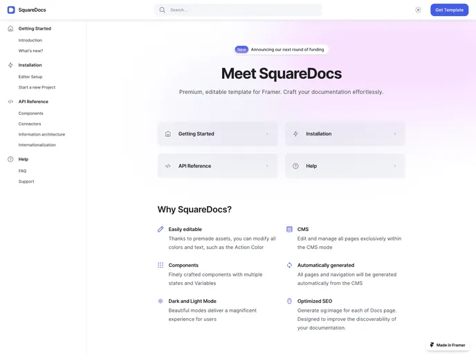 SquareDocs screenshot