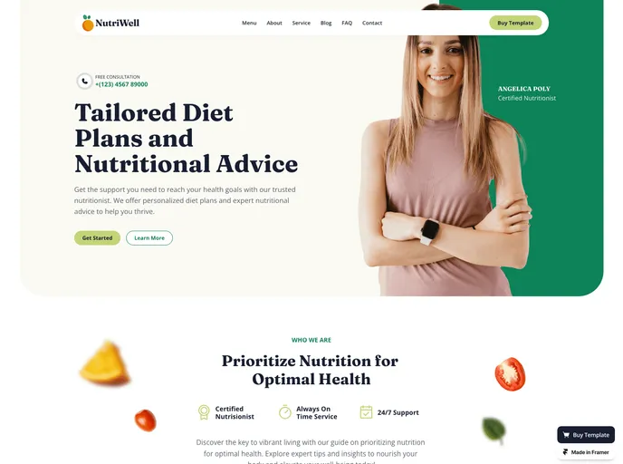 Nutriwell screenshot