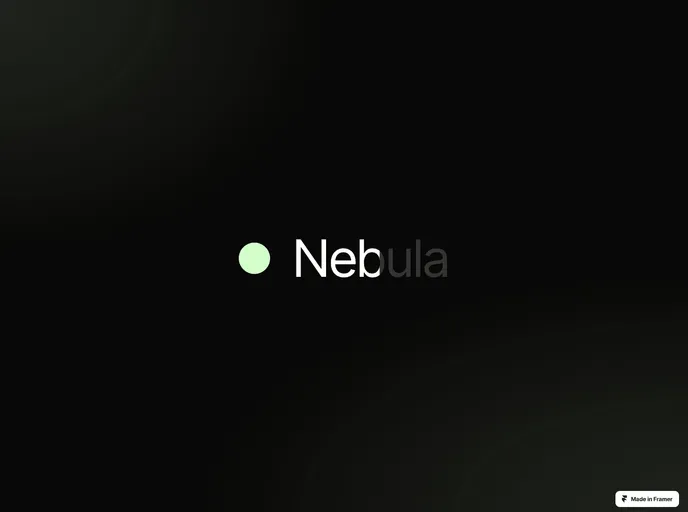 Nebula screenshot