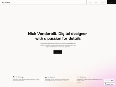 Nick Vanderbilt screenshot