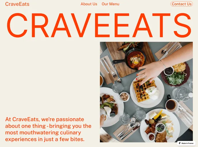 CraveEats screenshot